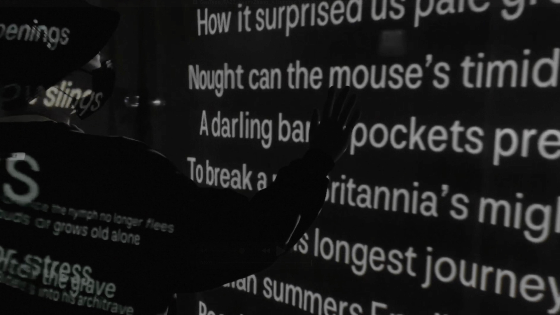 Imagen de Generative Typography